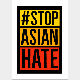 Stop Asian Hate Posters and Art